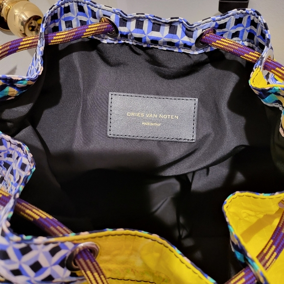 DRIES VAN NOTEN Multi Color Nylon Print Backpack - UNISEX - Picture 8 of 8